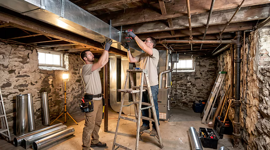 How Much Does Ductwork Installation in an Old House Cost?
