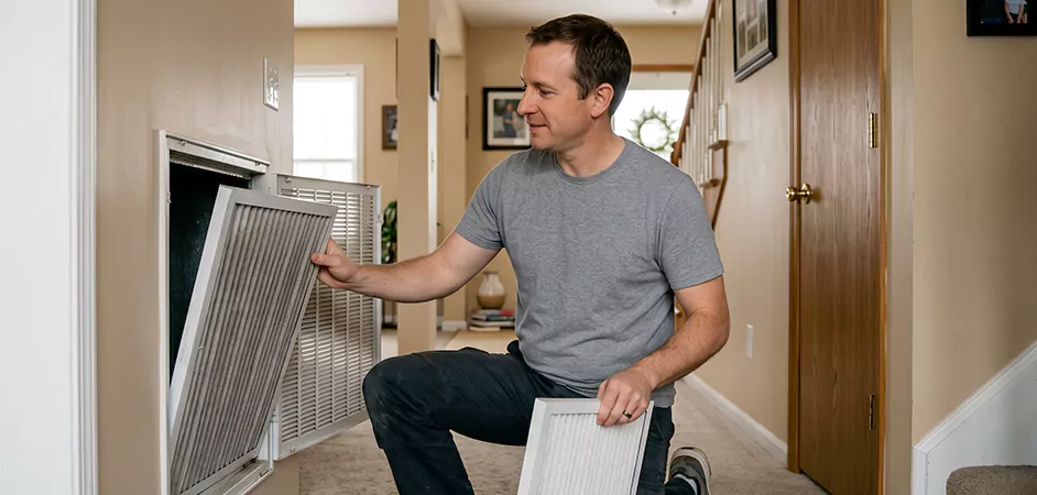 AC Air Filter Replacement in Piscataway, NJ