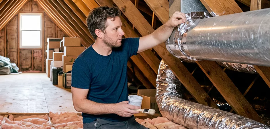 Duct Board Leak Repair in Piscataway
