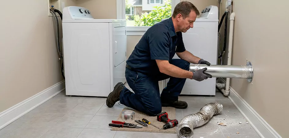 Dryer Vent Replacement in Piscataway