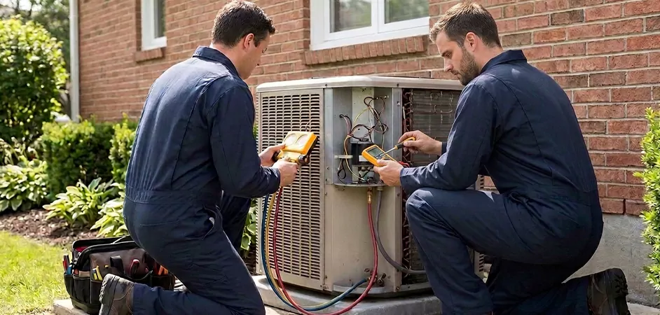 Heat Pump Inspection in Piscataway